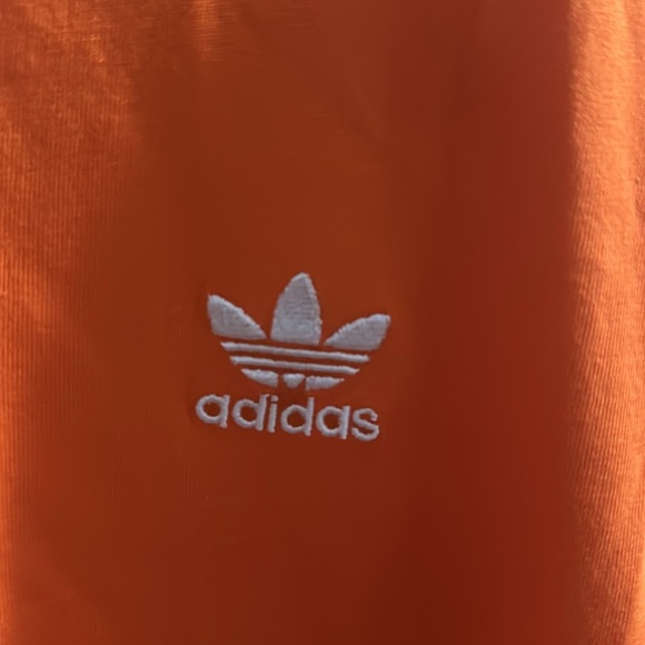 Adidas Men's Orange T-Shirt - Picture 2 of 3